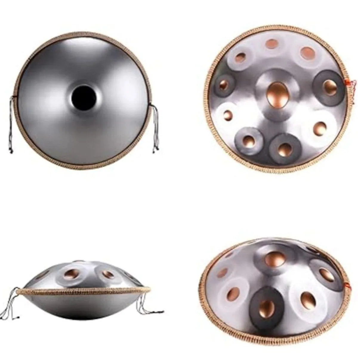 FANNOU Handpan Stahltrommel 10 Töne, handgehämmert, vielseitig einsetzbar 2