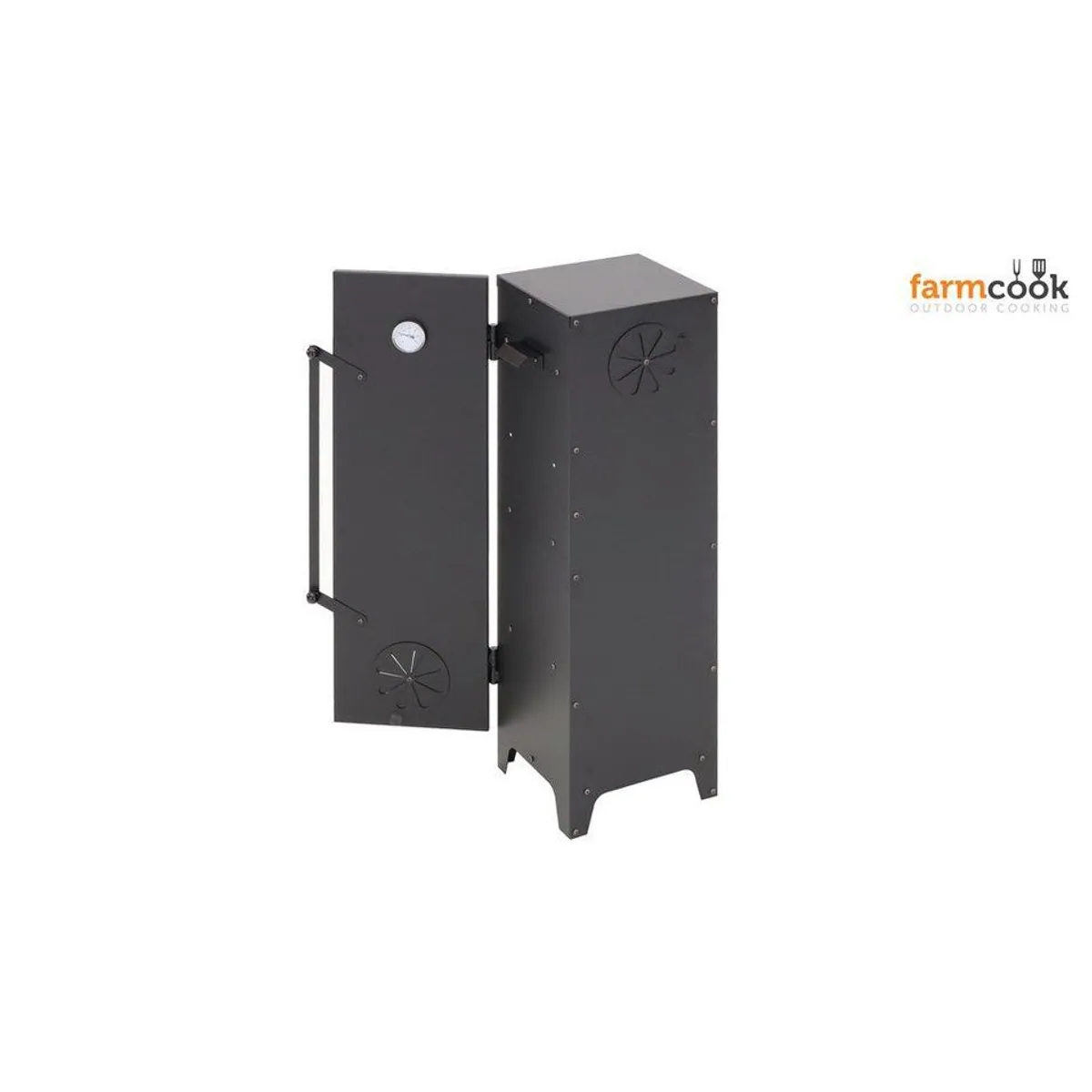 Farmcook Smoker Räucherschrank, kompakt, zerlegbar, hitzebeständig 2