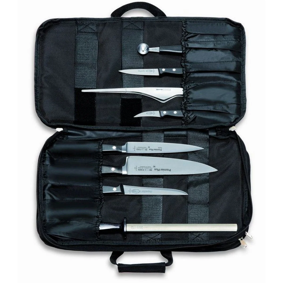 F. DICK Culinary Bag, 8-teilig, abwaschbar, praktische Aufbewahrung