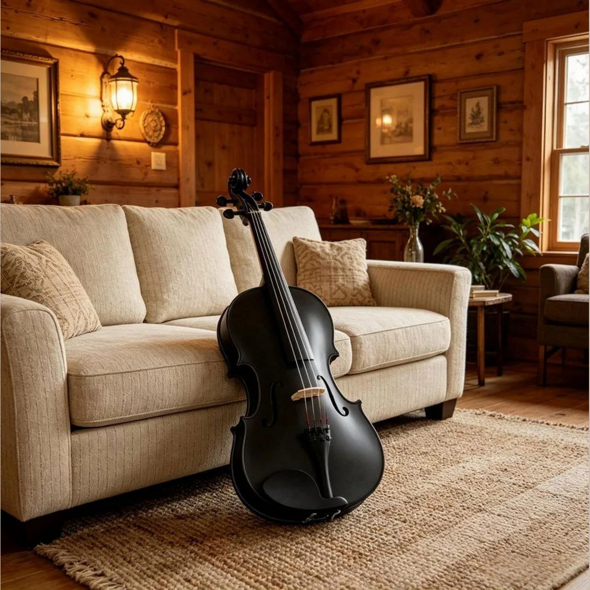 FELIXLEO Violine 4/4 Set, ideal für Anfänger, inklusive Zubehör