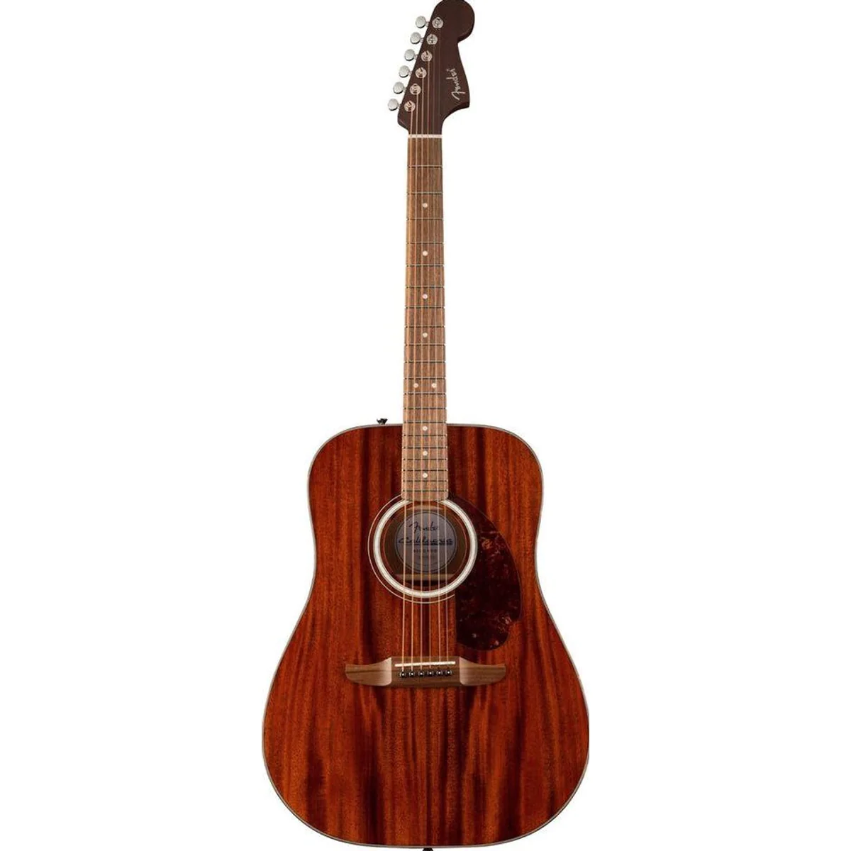 Fender California Deluxe Redondo Jr. E, kompakte Westerngitarre mit Fishman-Elektronik 2