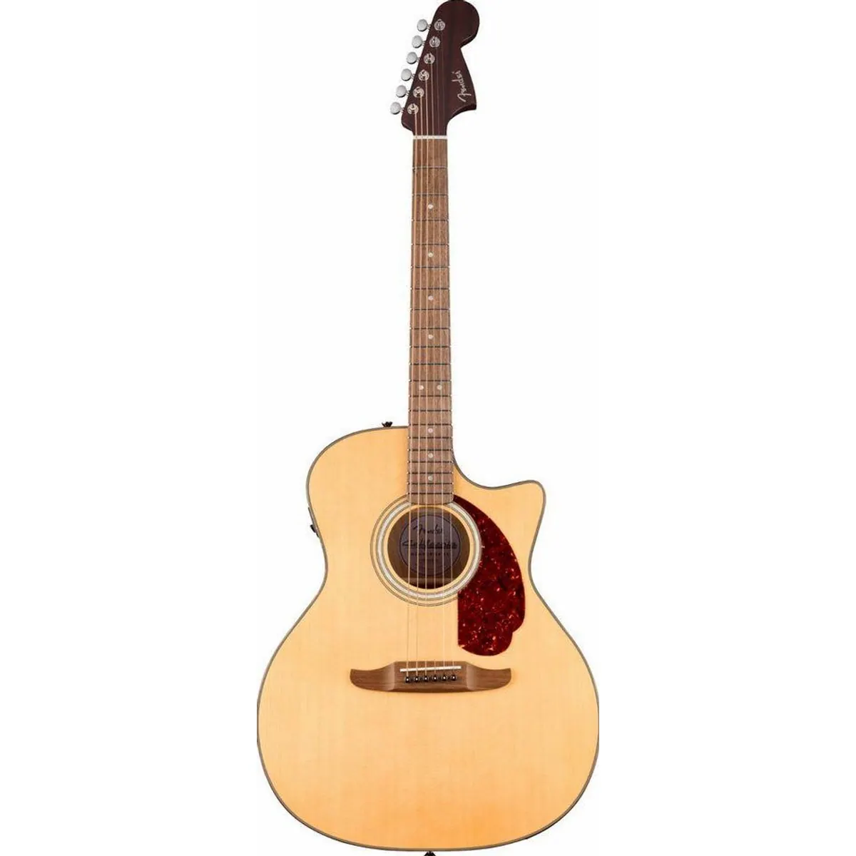 Fender California Deluxe Newporter, Akustikgitarre mit Tonabnehmer, vielseitiger Klang 2
