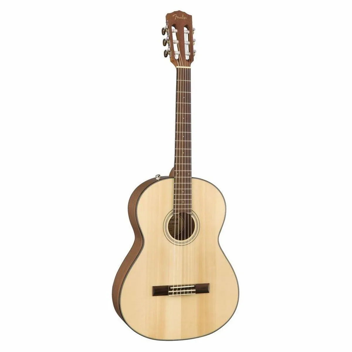 Fender CN-60S Natural Konzertgitarre, 4/4 Größe, massiver Fichtendecke, Easy-to-Play Halsprofil
