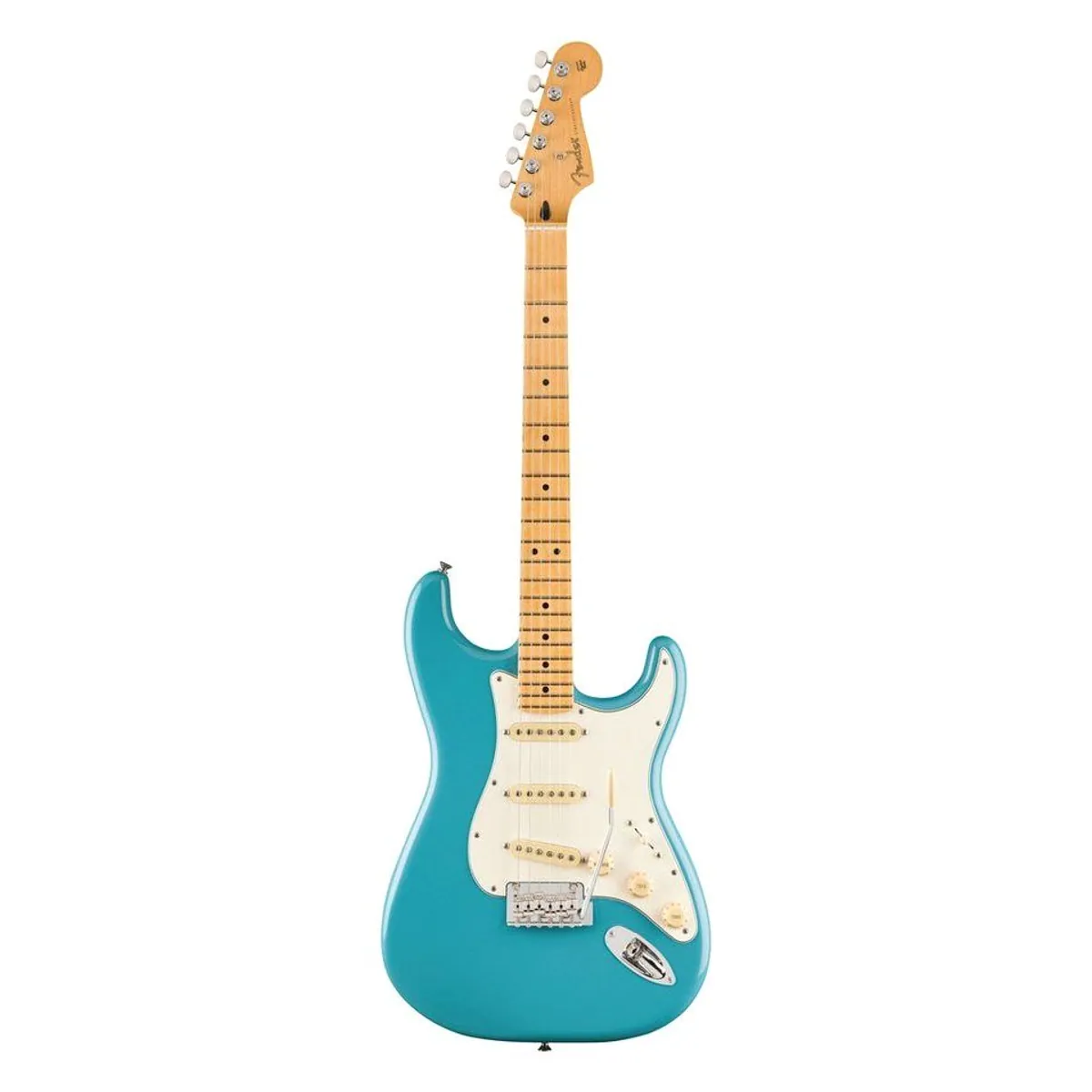Fender Player II Stratocaster MN Aquatone Blue, vielseitige Klangoptionen, ergonomisches Design, hochwertige Hardware