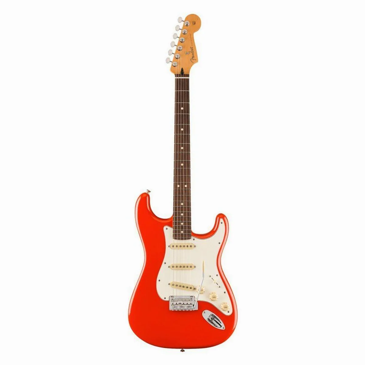 Fender Player II Stratocaster RW Coral Red, ergonomisches Design, vielseitiger Klang