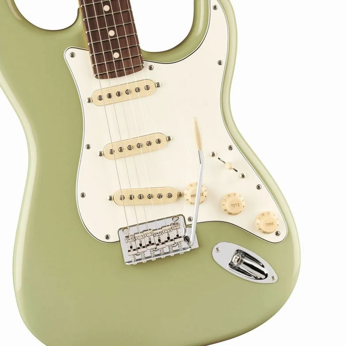Fender Player II Stratocaster RW Birch Green, vielseitiger Klang, ergonomisches Design, hochwertige Hardware 3
