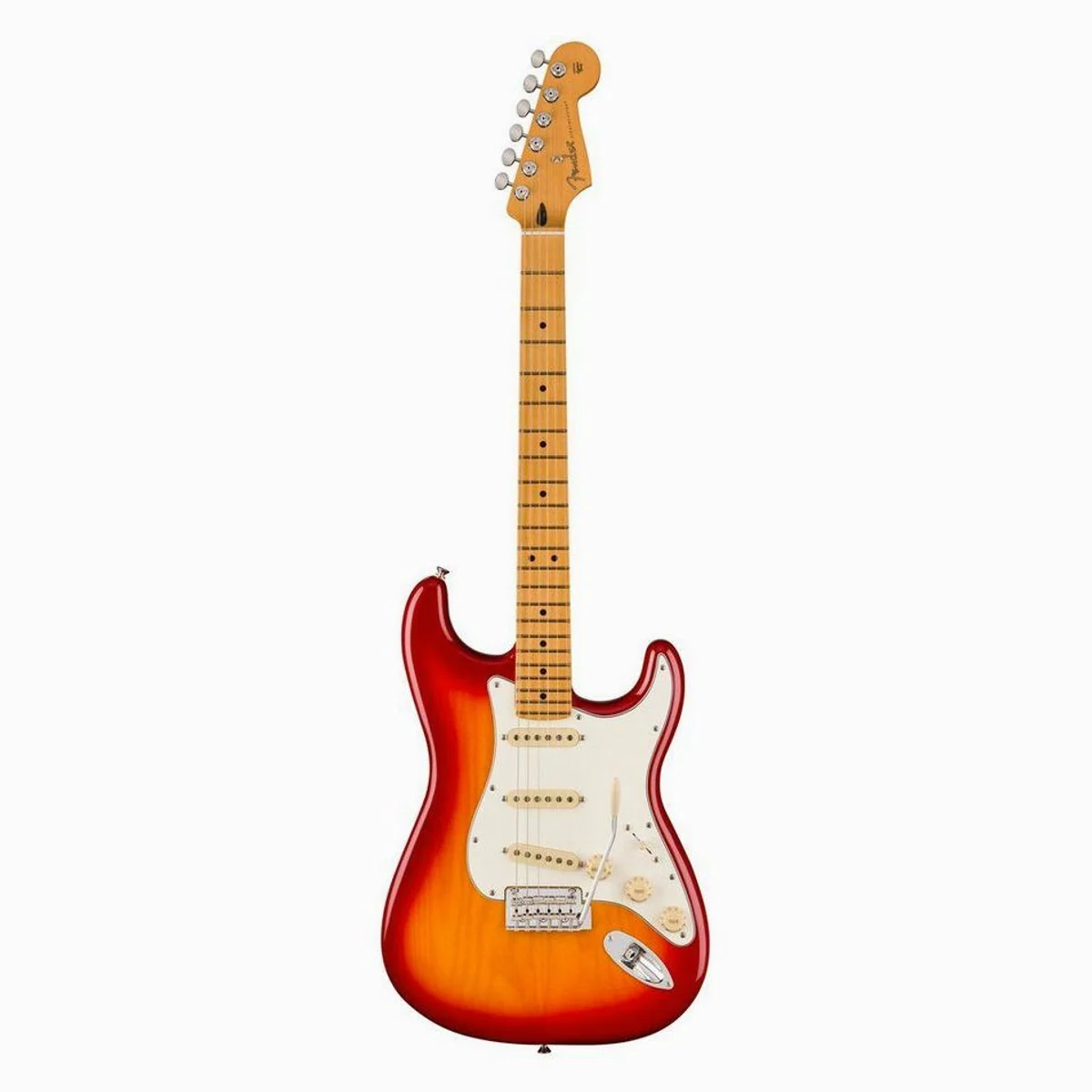 Fender Player II Stratocaster MN Aged Cherry Burst, vielseitige Klangoptionen, modernes Design, hohe Bespielbarkeit