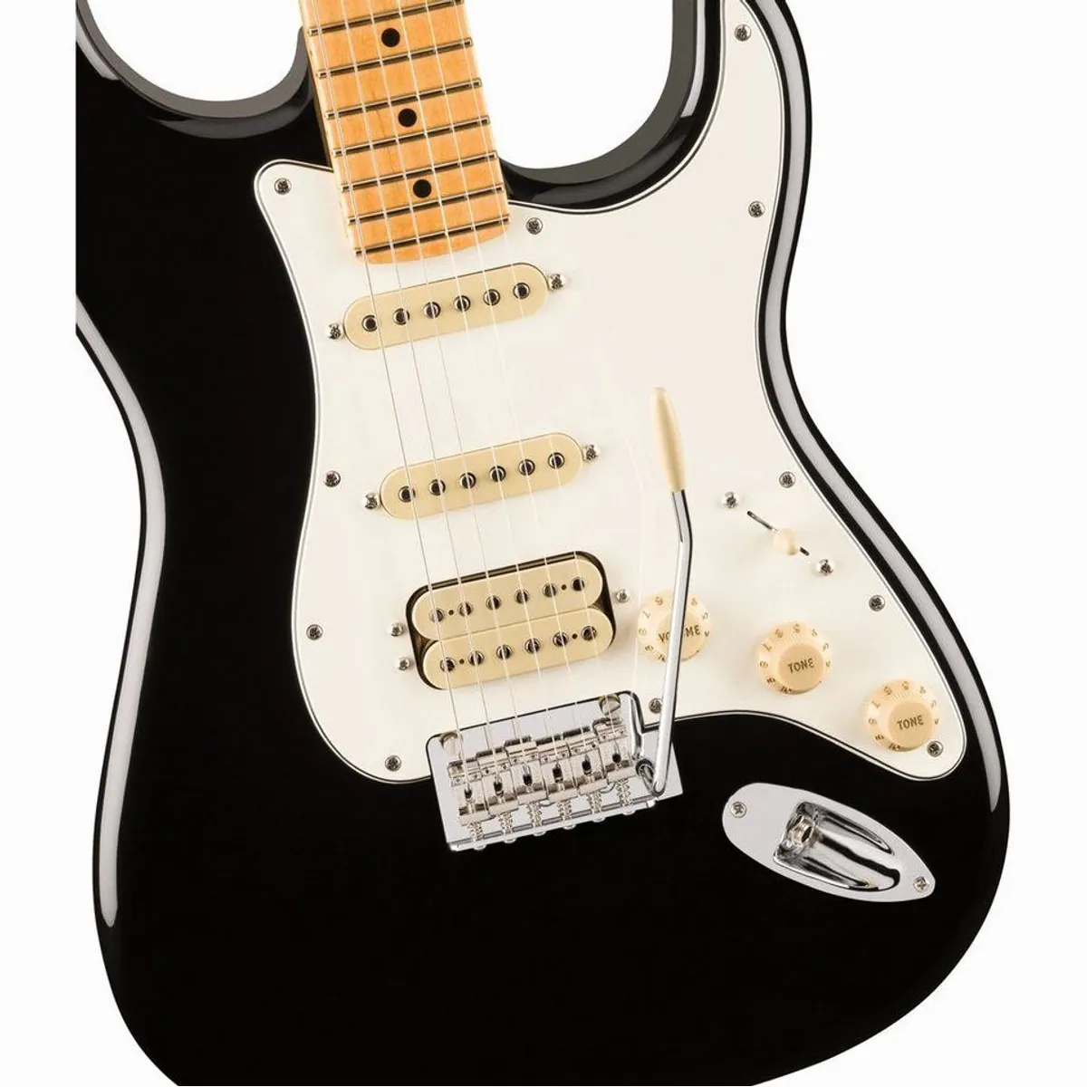 Fender Player II Stratocaster HSS MN Black, vielseitige Pickup-Bestückung, komfortables Halsprofil 3