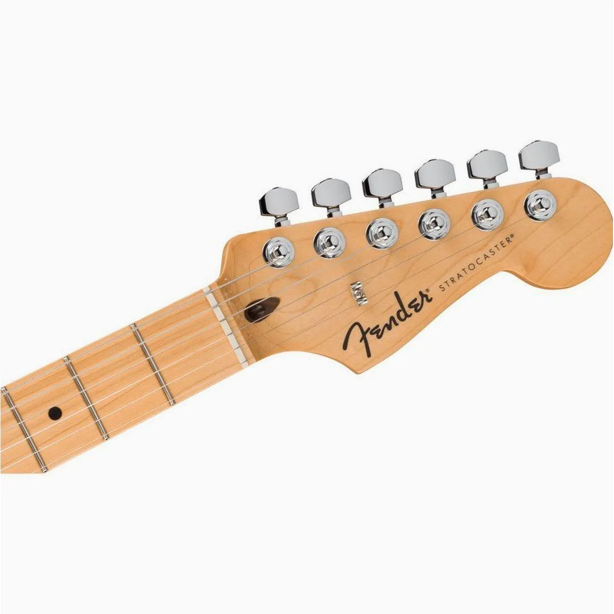 Fender Standard Stratocaster MN Olympic White, Pappel-Korpus, Ahorn-Hals, 3 Single Coils 4