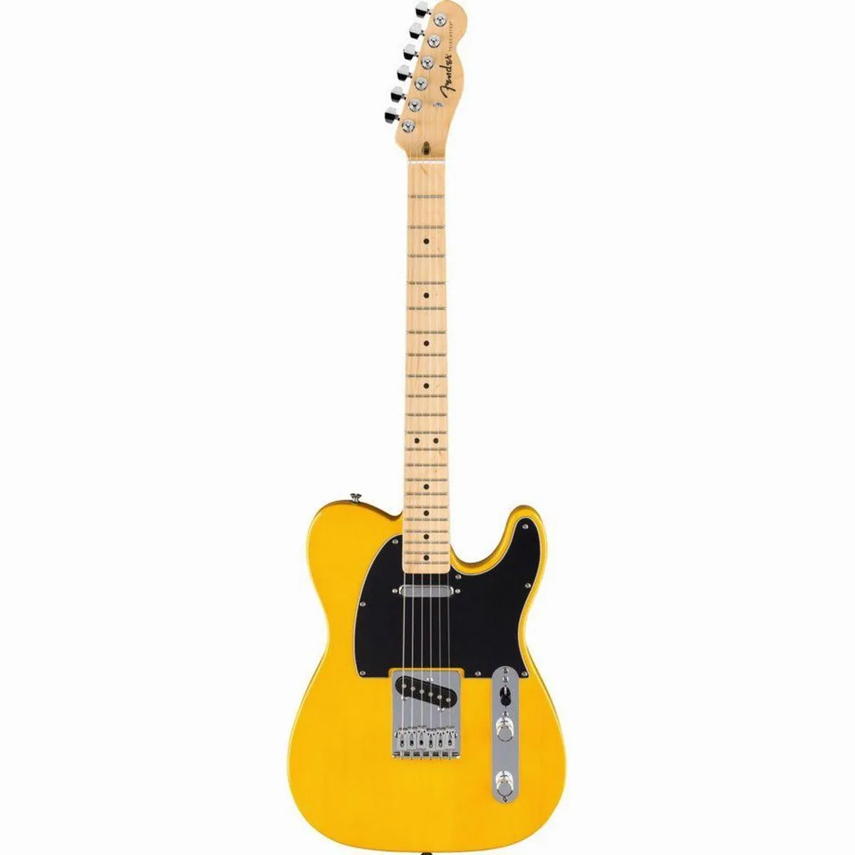 Fender Standard Telecaster MN Butterscotch Blonde, vielseitiger Klang, hochwertiger Ahorn-Hals