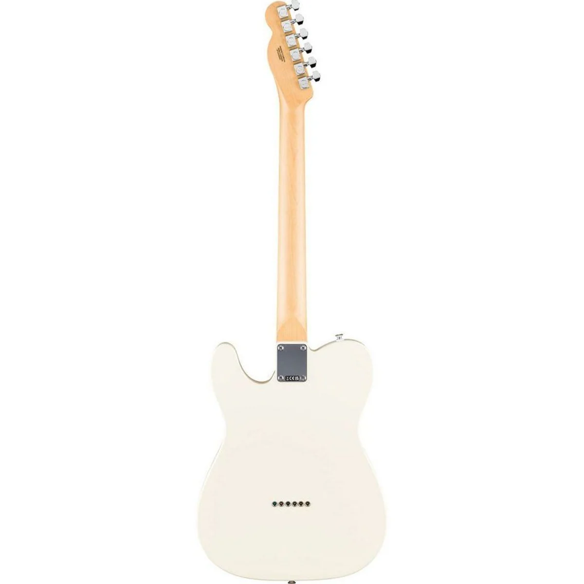 Fender Standard Telecaster LRL Olympic White, Pappel-Korpus, geschraubter Ahorn-Hals 2