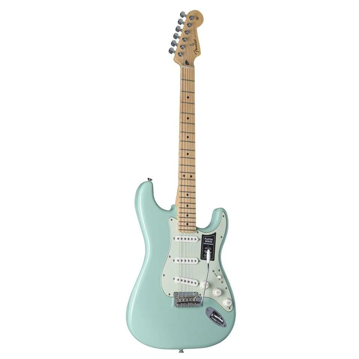 Fender Player Stratocaster MN Surf Green, Erlekorpus, Ahornhals, 3 Single Coils
