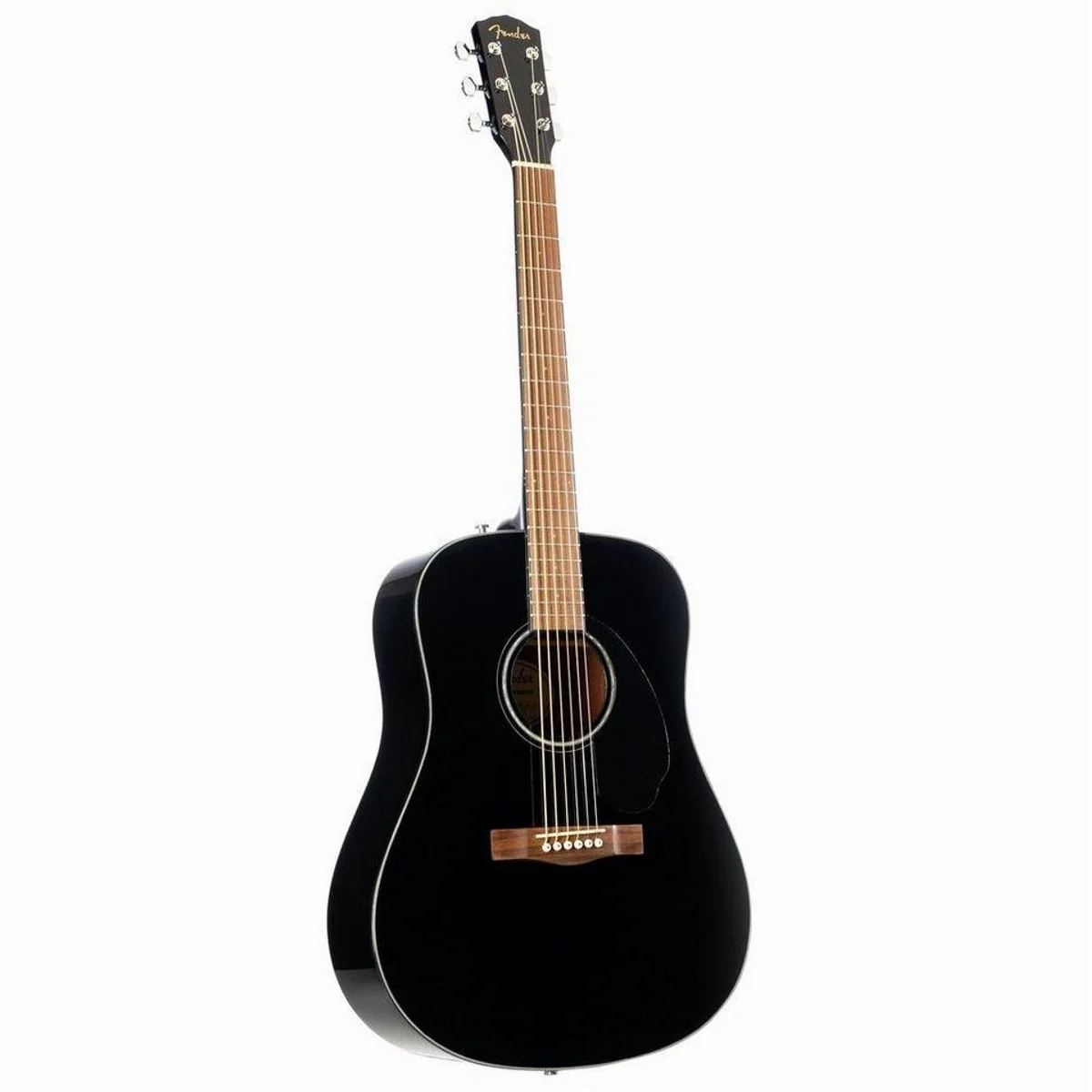 Fender CD-60 V3 Black Westerngitarre, Dreadnought-Bauform, warmen Klang