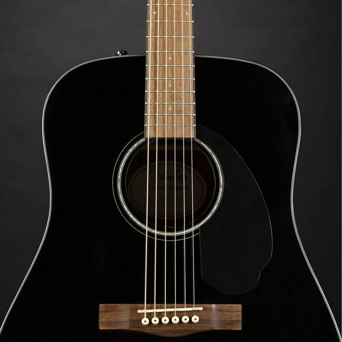 Fender CD-60 V3 Black Westerngitarre, Dreadnought-Bauform, warmen Klang 5
