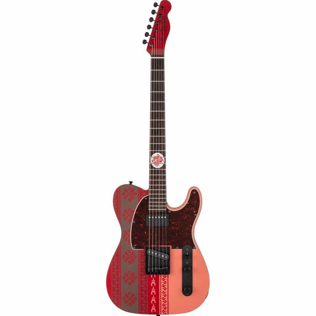 Fender Monster Hunter Rathalos Telecaster, limitiert, einzigartiges Design, hervorragender Sound