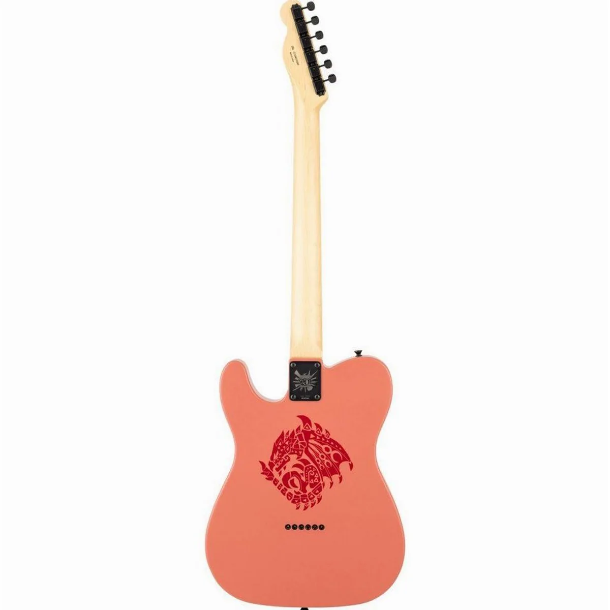 Fender Monster Hunter Rathalos Telecaster, limitiert, einzigartiges Design, hervorragender Sound 2