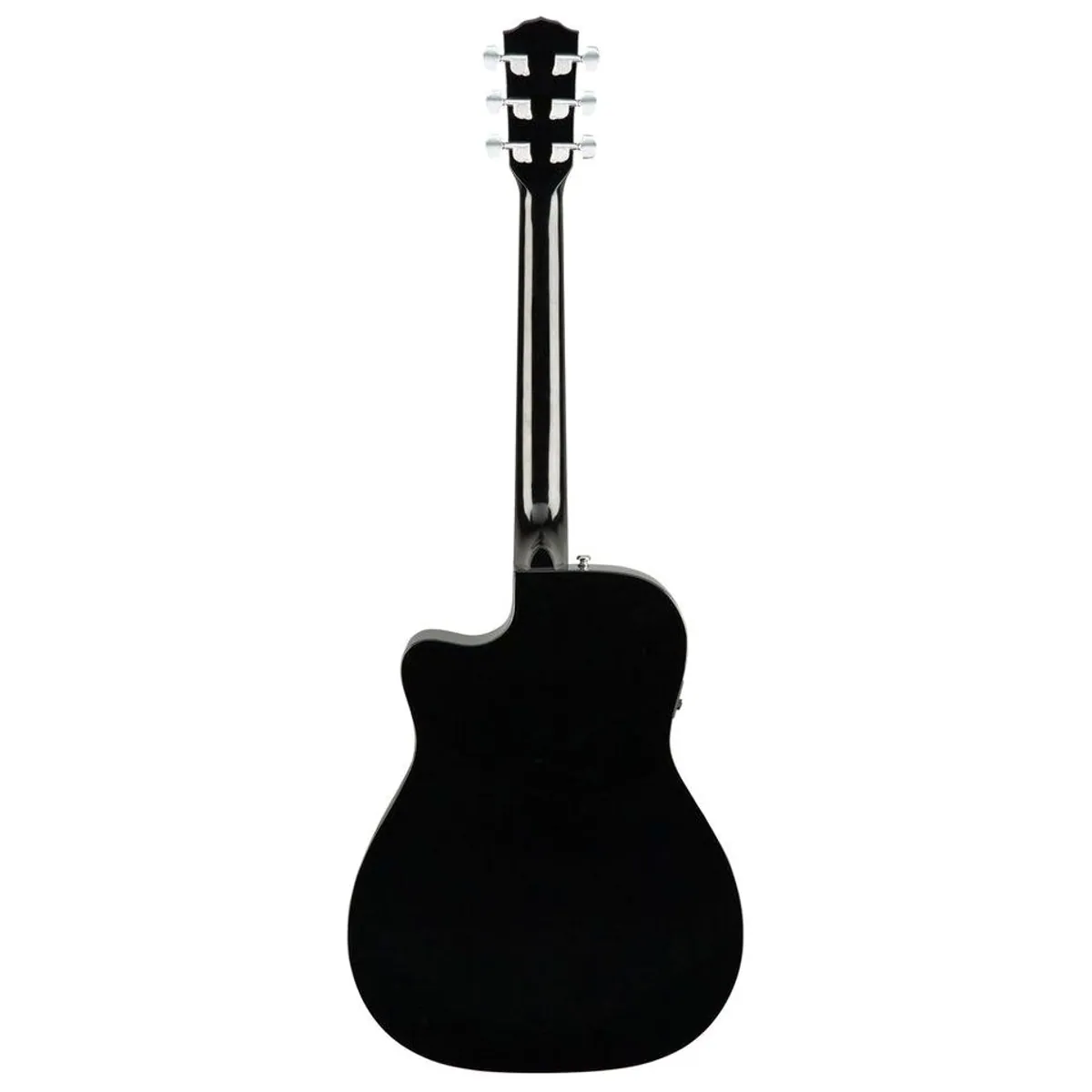 Fender CC-60SCE Black Westerngitarre, kompakt, druckvoller Sound, Cutaway 2