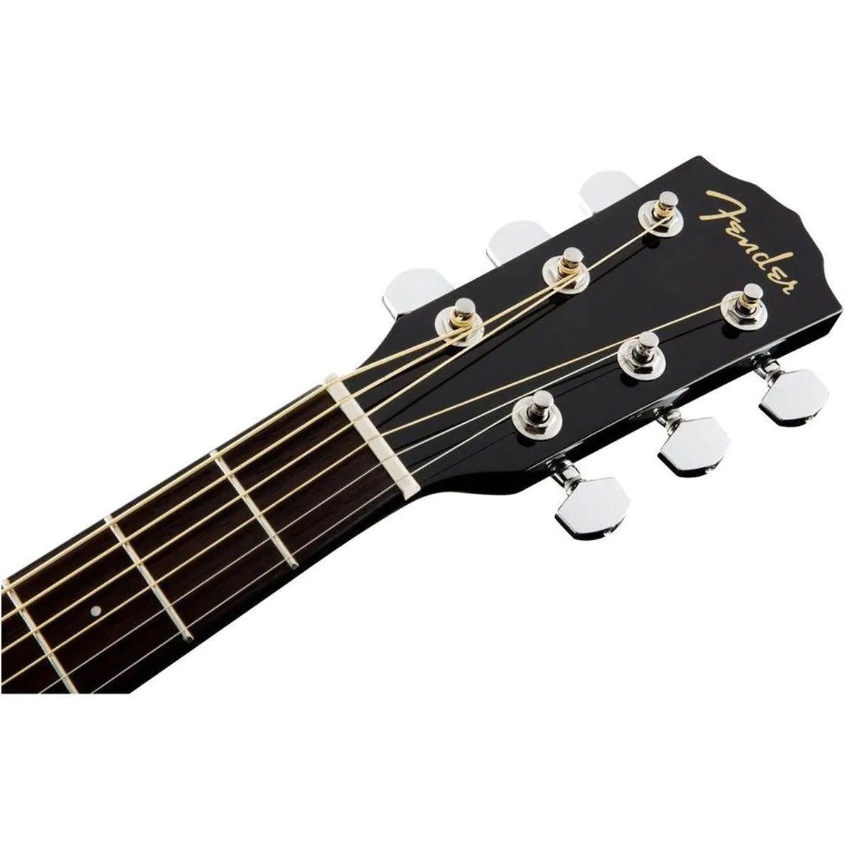 Fender CC-60SCE Black Westerngitarre, kompakt, druckvoller Sound, Cutaway 5