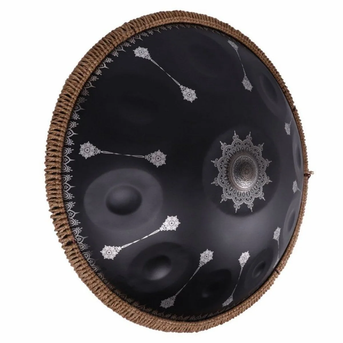 Fine Life Pro Handpan, 10 Töne, Mandala-Design, handgehämmert 4