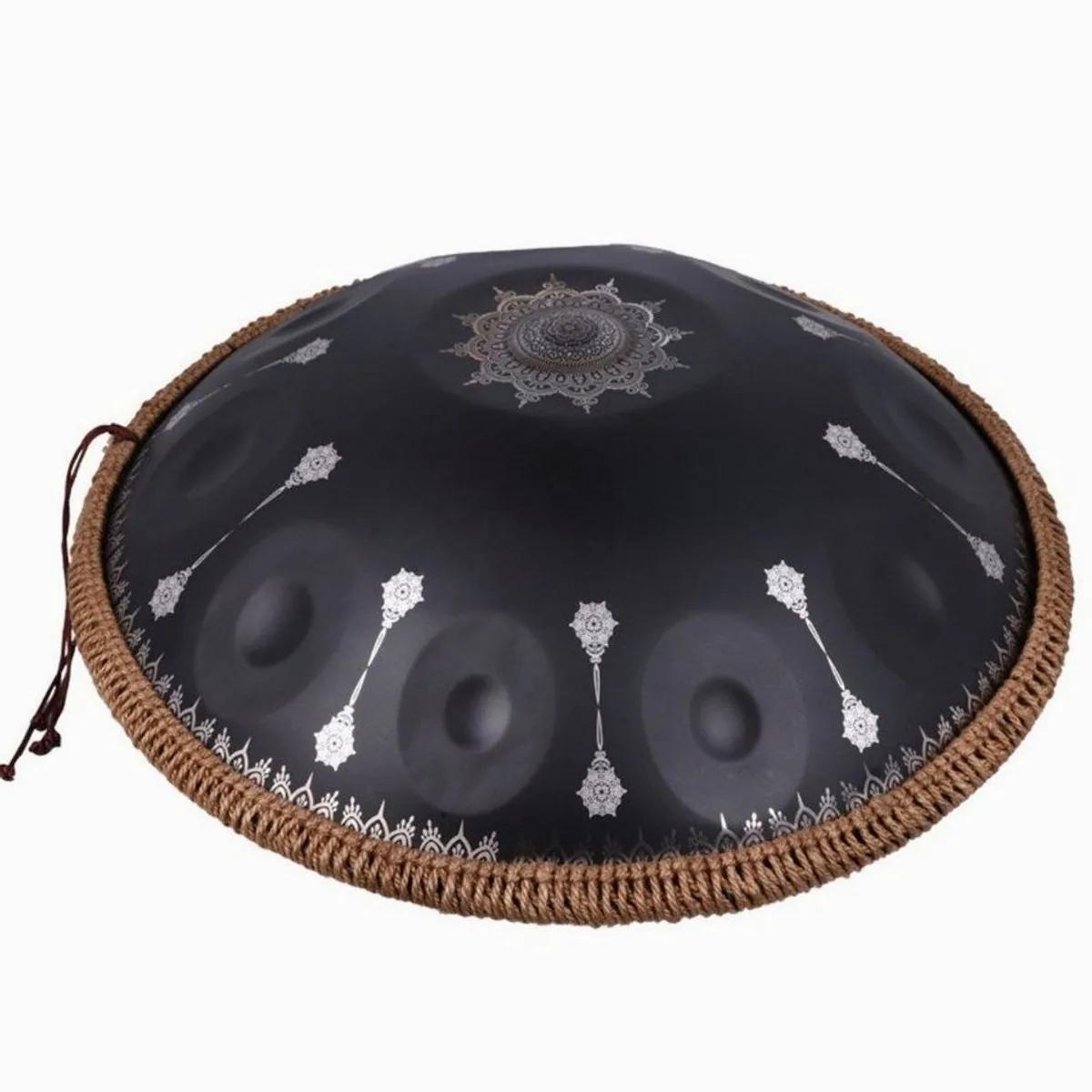 Fine Life Pro Handpan, 10 Töne, Mandala-Design, handgehämmert 5