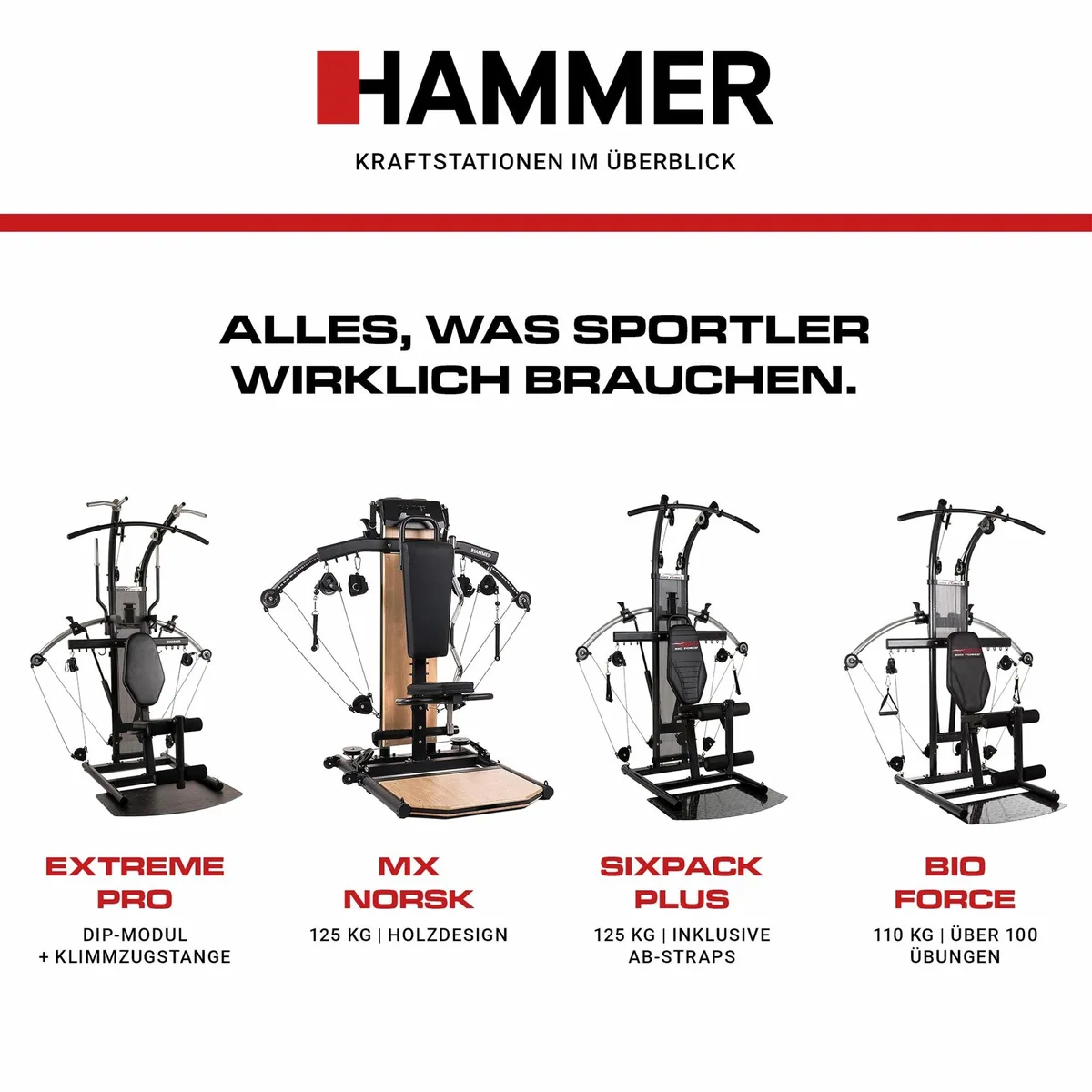 Finnlo Bio Force Extreme Fitnessstation, 100+ Übungen, 125 kg Widerstand 5