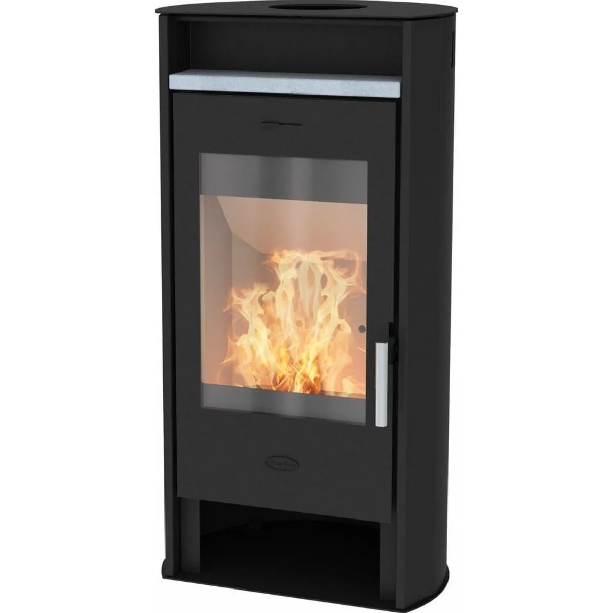 Fireplace Santa Fe Kaminofen, 6,5 kW, elegantes Design und Warmhaltefach