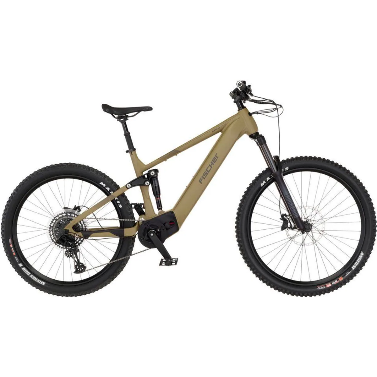 FISCHER MONTIS 10.0i Fully E-Bike, kraftvoller Mittelmotor, 12-Gang SRAM Schaltung