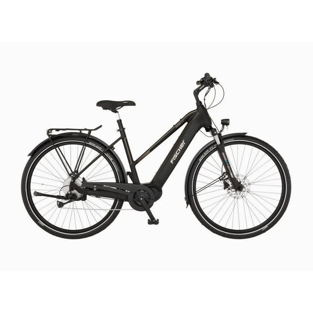 Fischer VIATOR 4.2i E-Bike, 9-Gang Shimano, 630 Wh Akku, Mittelmotor