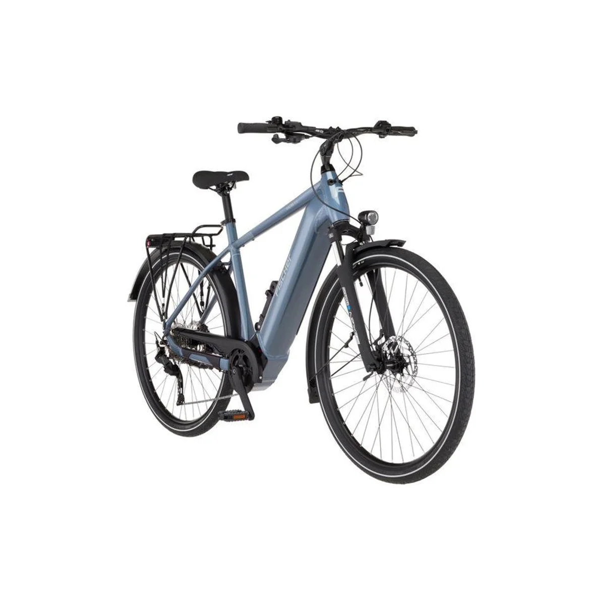 Fischer Viator 6.8I E-Bike, leistungsstarker Mittelmotor, 9-Gang Shimano Schaltung, 711 Wh Akku 3