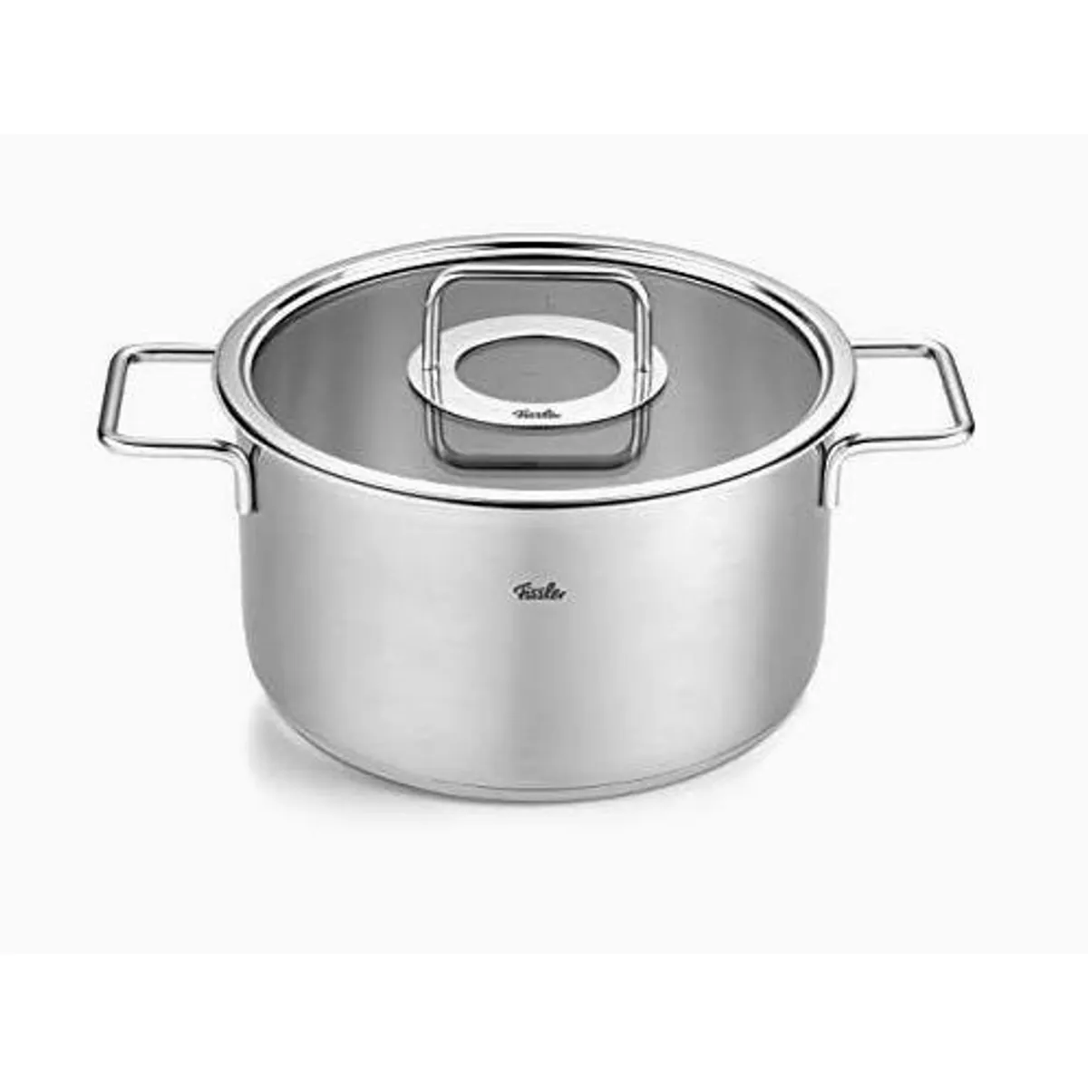 Fissler Pure Collection Topf-Set, 5-teilig, aus Edelstahl 18/10 3