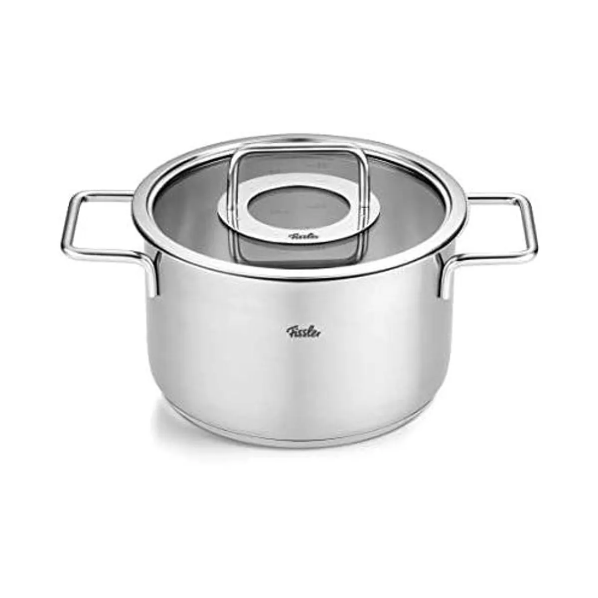 Fissler Pure Collection Topf-Set, 4-teilig, Edelstahl 18/10 — vielseitig, langlebig, Made in Germany 4