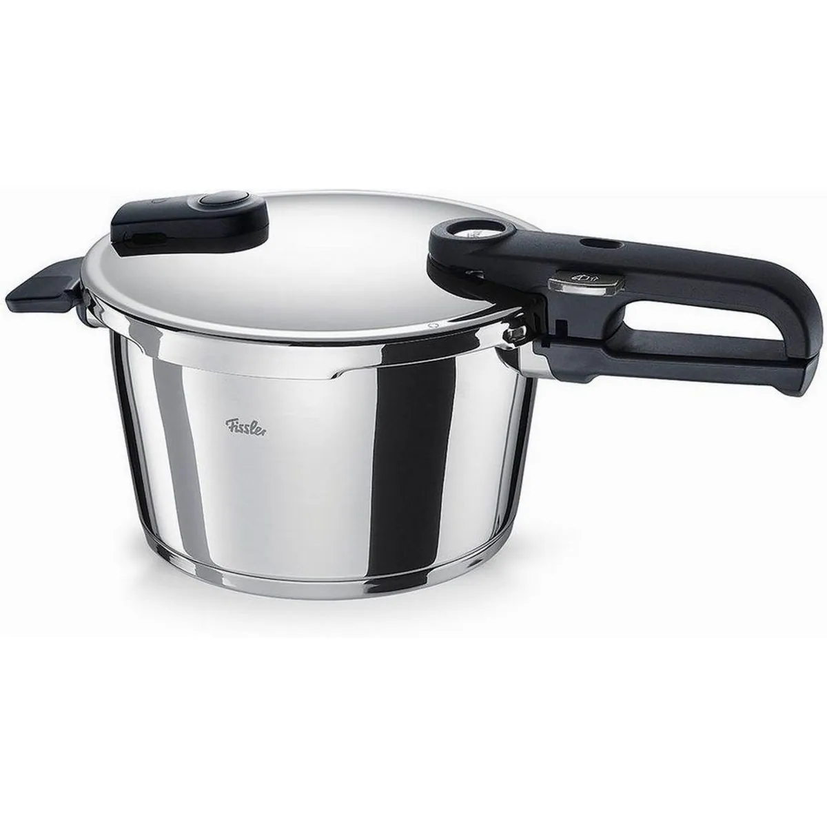 Fissler Vitaquick Schnellkochtopf, 2-tlg. Set mit Dünsteinsatz, 4,5/6 Liter 4