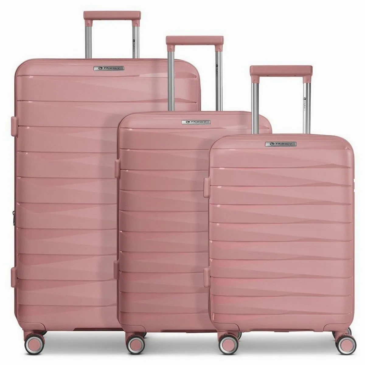 Franky Trolleyset London, 3-teilig, leicht und robust