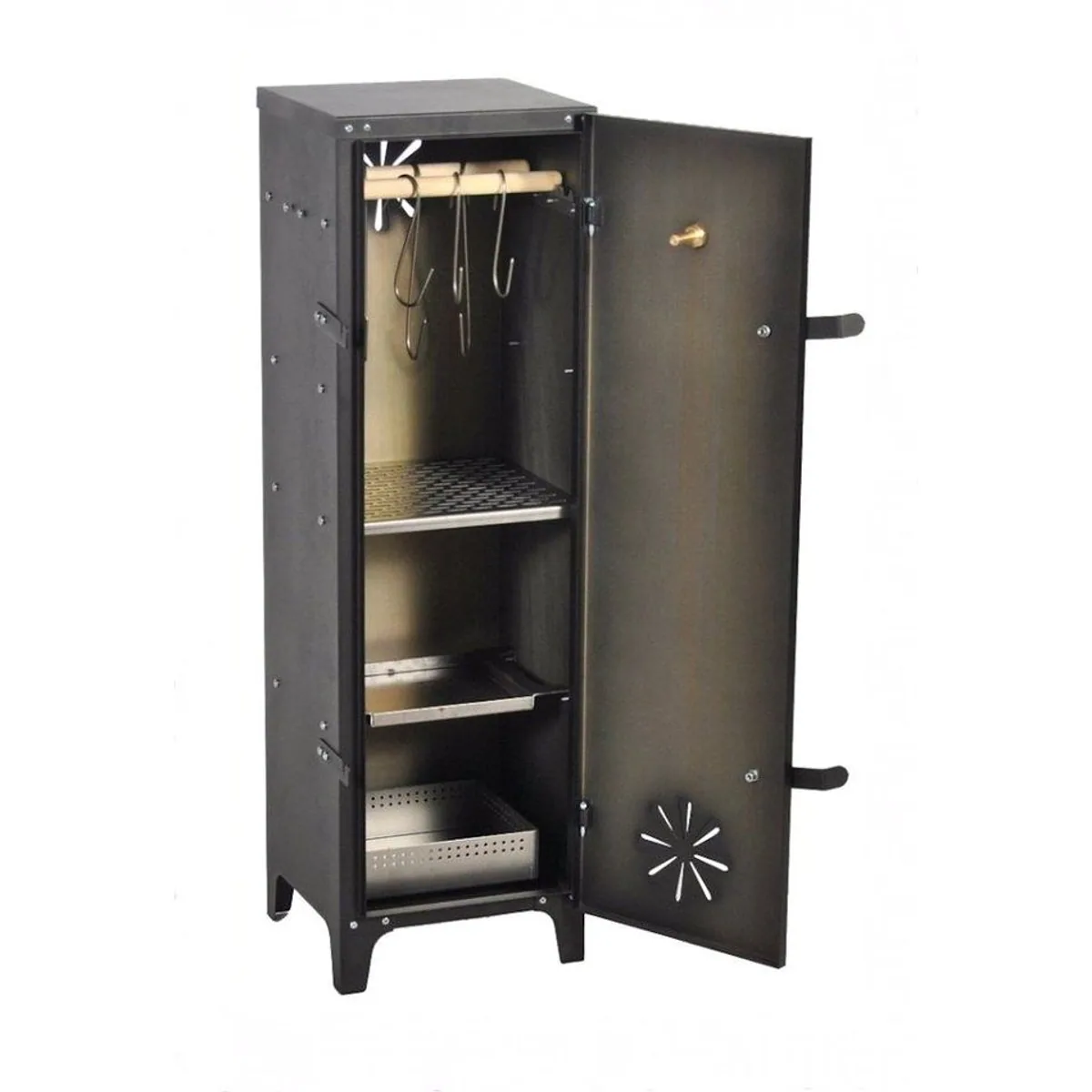Gardener Räucherofen Smoker Design 130, freistehend, inkl. Thermometer, 30x30x100 cm 2