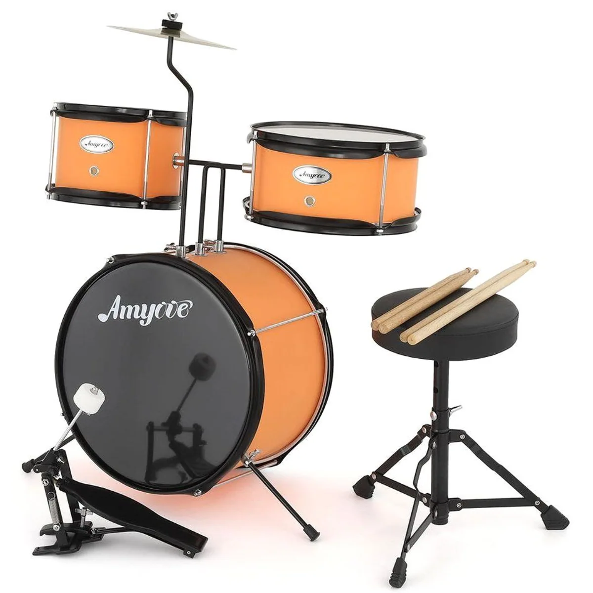 GarveeMore Bass Drum Trommel Set, ideal für Anfänger, akustisch und robust