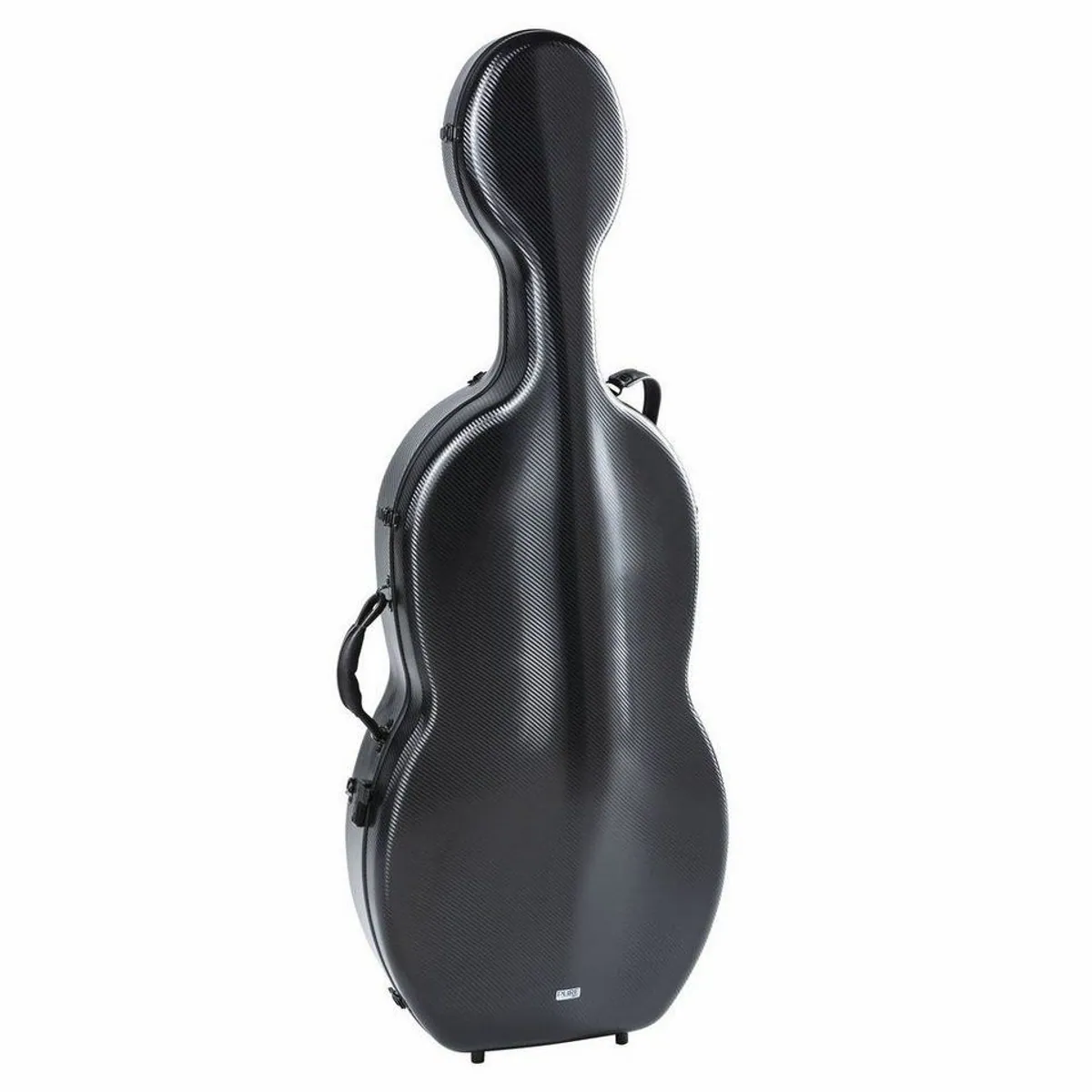 Gewa Celloetui Polycarbonat Schwarz, robust, anpassbares Polstersystem, ergonomisch