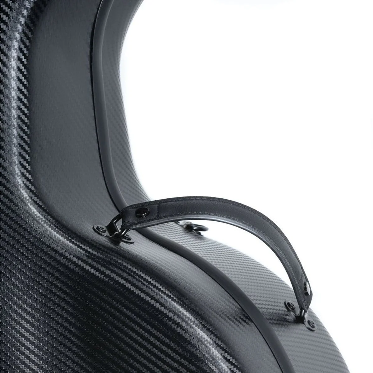 Gewa Celloetui Polycarbonat Schwarz, robust, anpassbares Polstersystem, ergonomisch 4