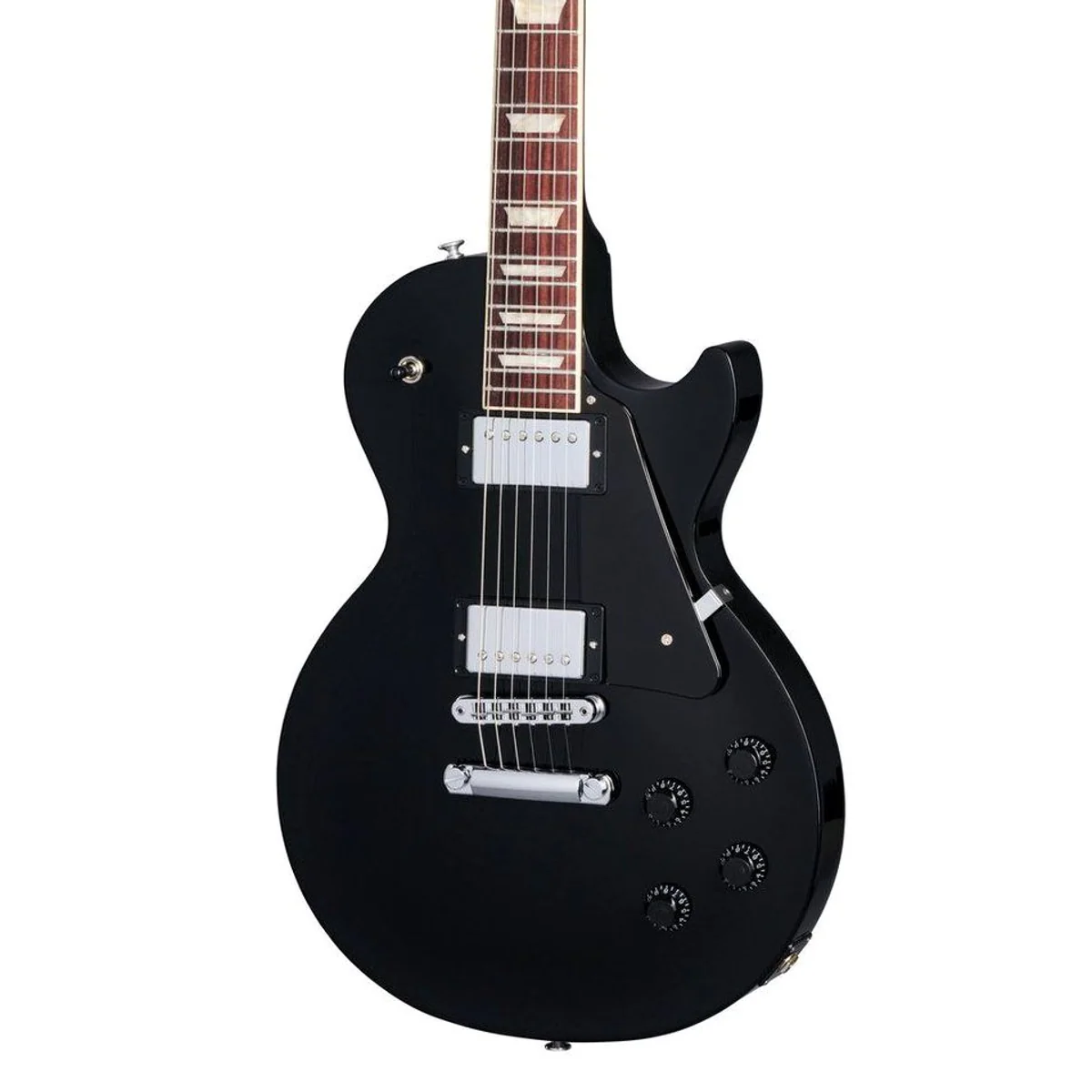 Gibson Les Paul Studio Ebony E-Gitarre, Mahagoni-Korpus, Humbucker-Sounds 4