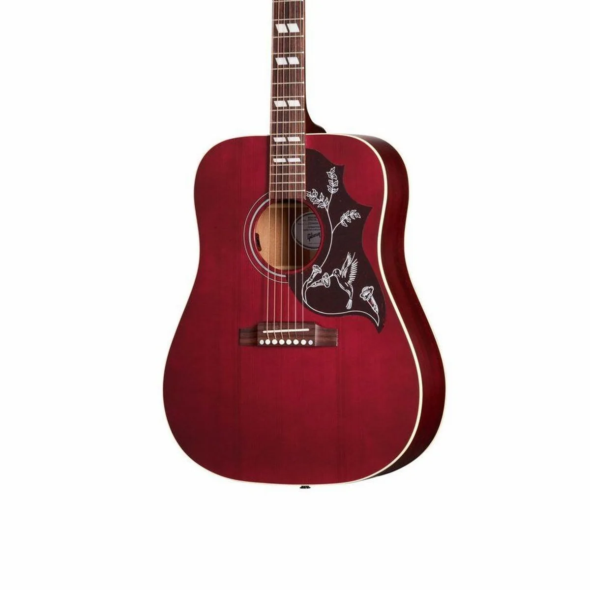 Gibson Hummingbird Special Satin Wine Red, Dreadnought-Format, massive Hölzer, L. R. Baggs Pickup 4
