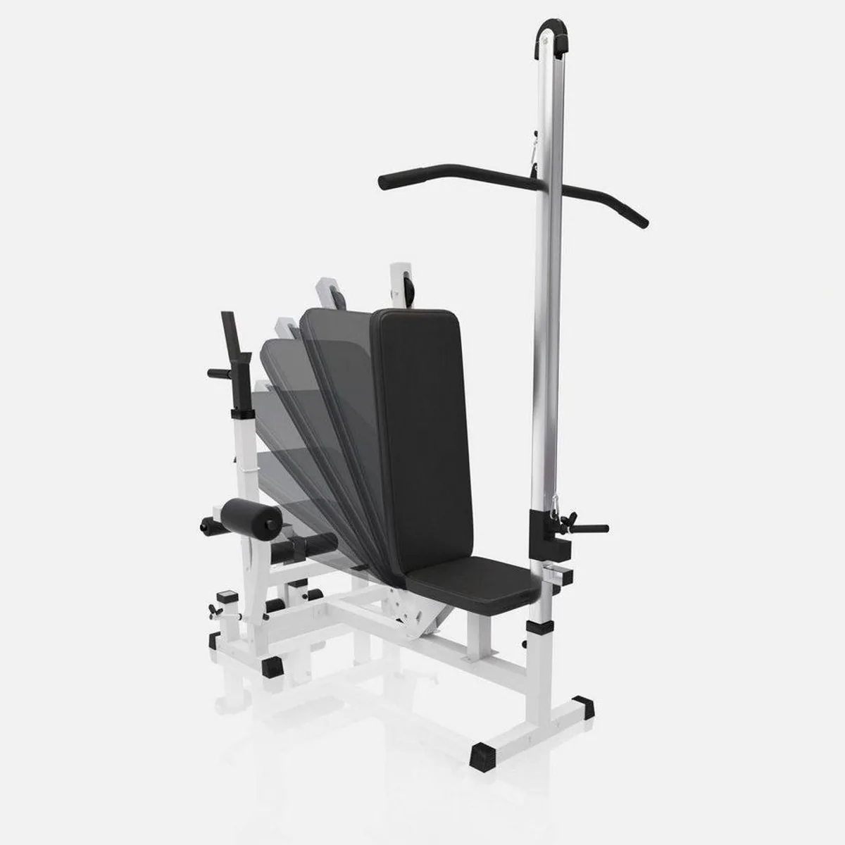 GORILLA SPORTS Kraftstation Universal, inkl. Latzug — vielseitig, belastbar, ergonomisch 4