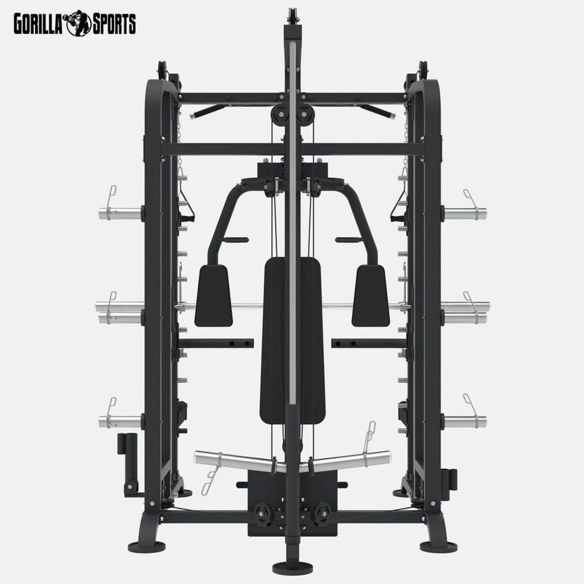 GORILLA SPORTS Kraftstation Multifunktionale, 300 kg Maximalgewicht, Vielseitige Übungen 4