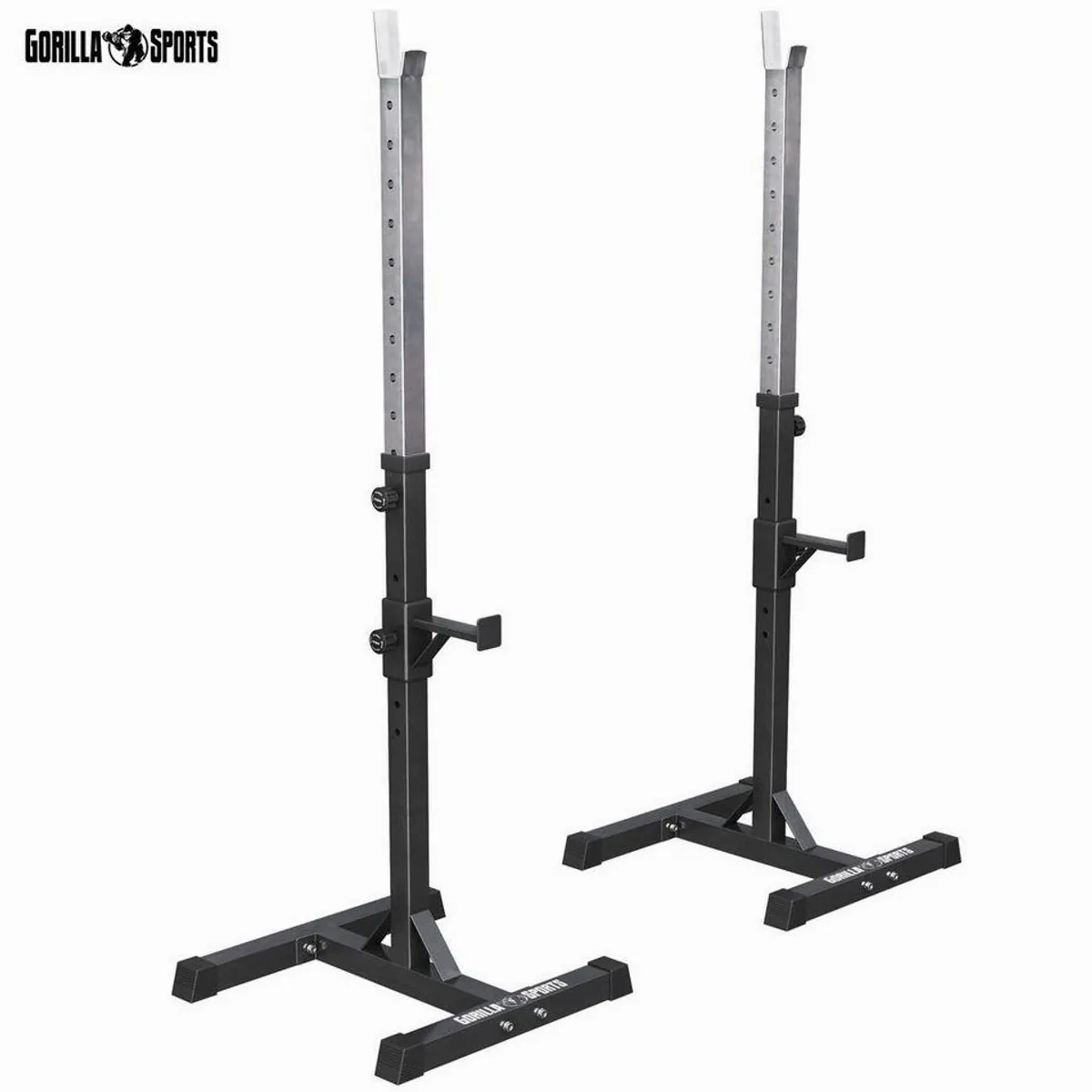 GORILLA SPORTS Hantelbank 100 kg Set, verstellbar, inkl. Schutzmatten 2
