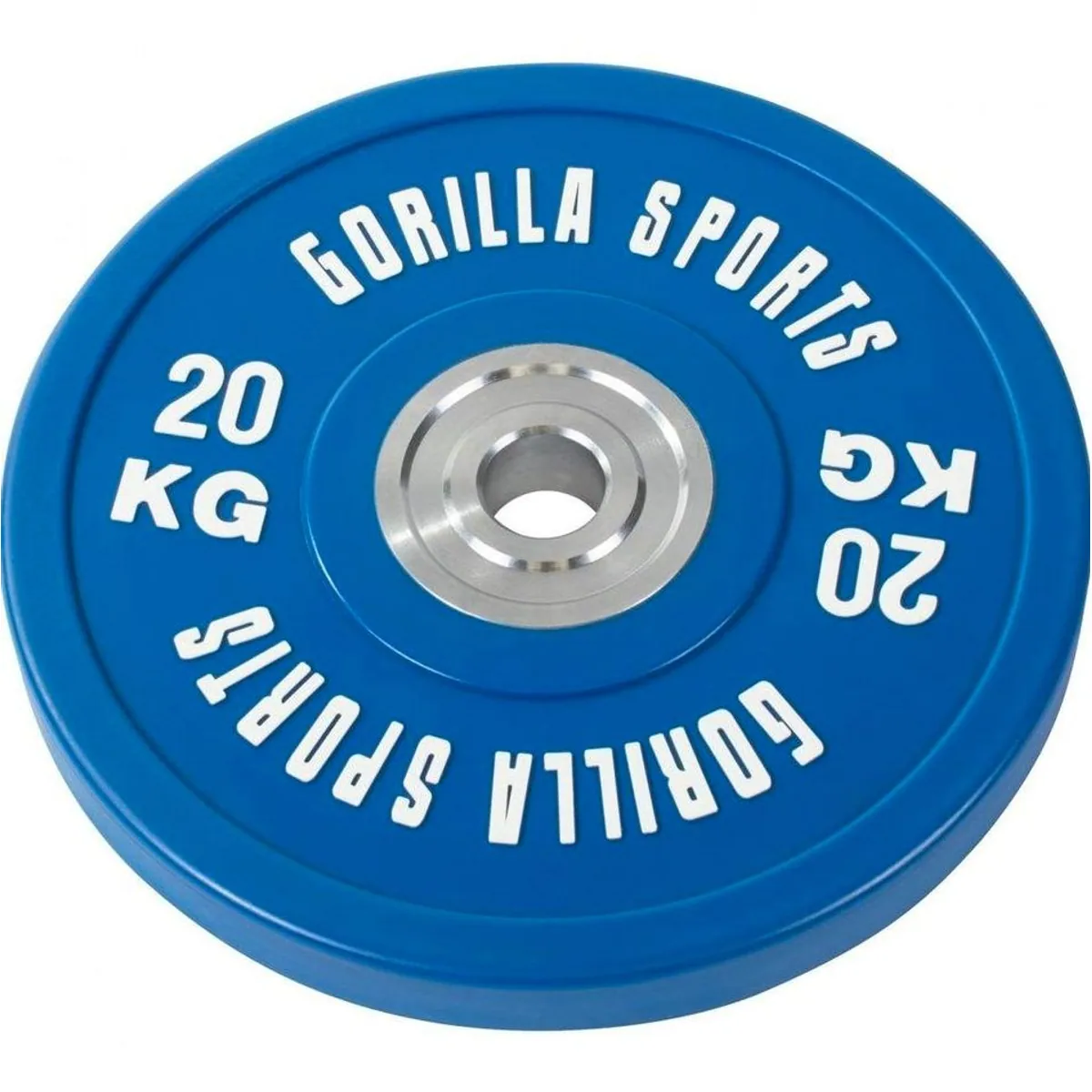 GORILLA SPORTS Olympia Bumper Plates Langhantelset, 140 kg, inklusive 10 Bumper Plates 4