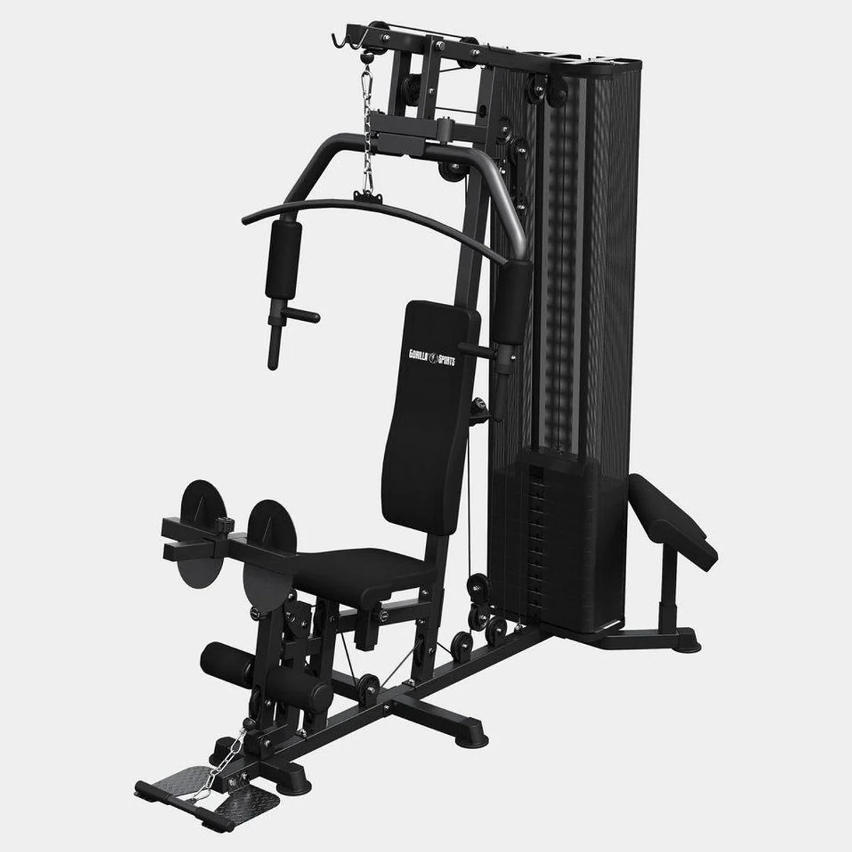 GORILLA SPORTS Kraftstation Home Gym, vielseitig, stabil, platzsparend