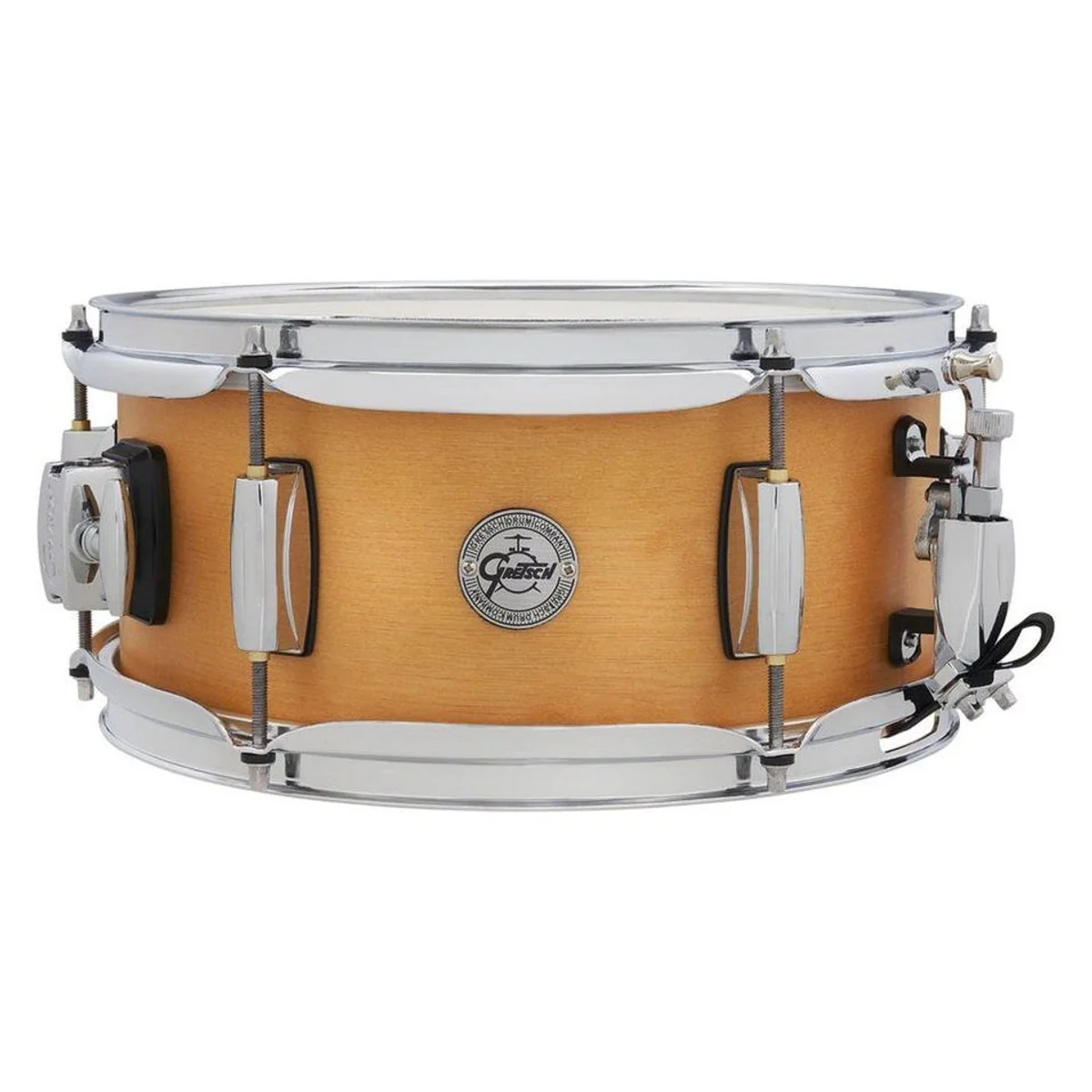 Gretsch S1-5512-BSC Snare Drum, 12"x5,5", 8-lagige Birke, Hochwertige Verarbeitung