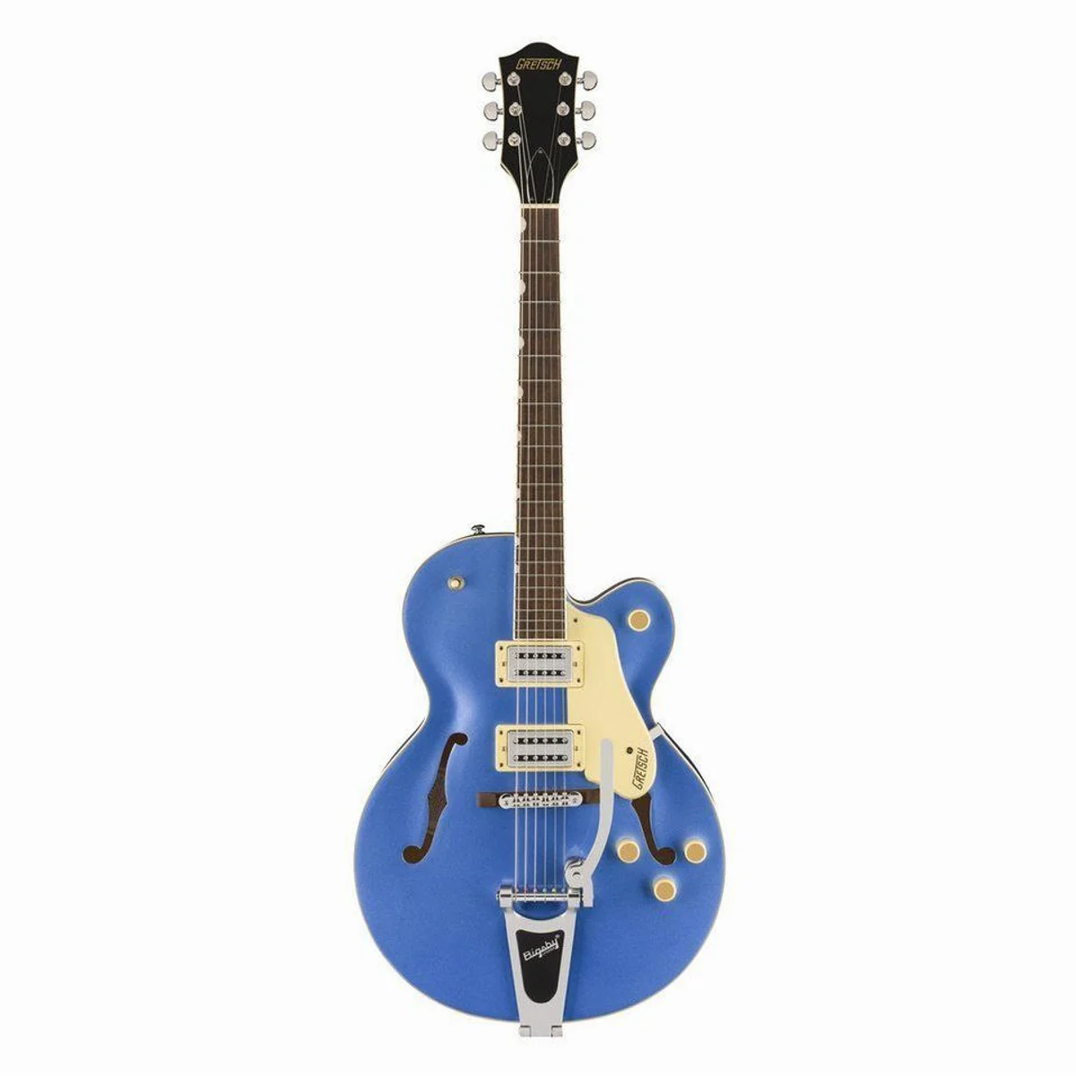 Gretsch G2420T Streamliner Hollow Body, Bigsby, Ahorn-Laminat, Fairlane Blue