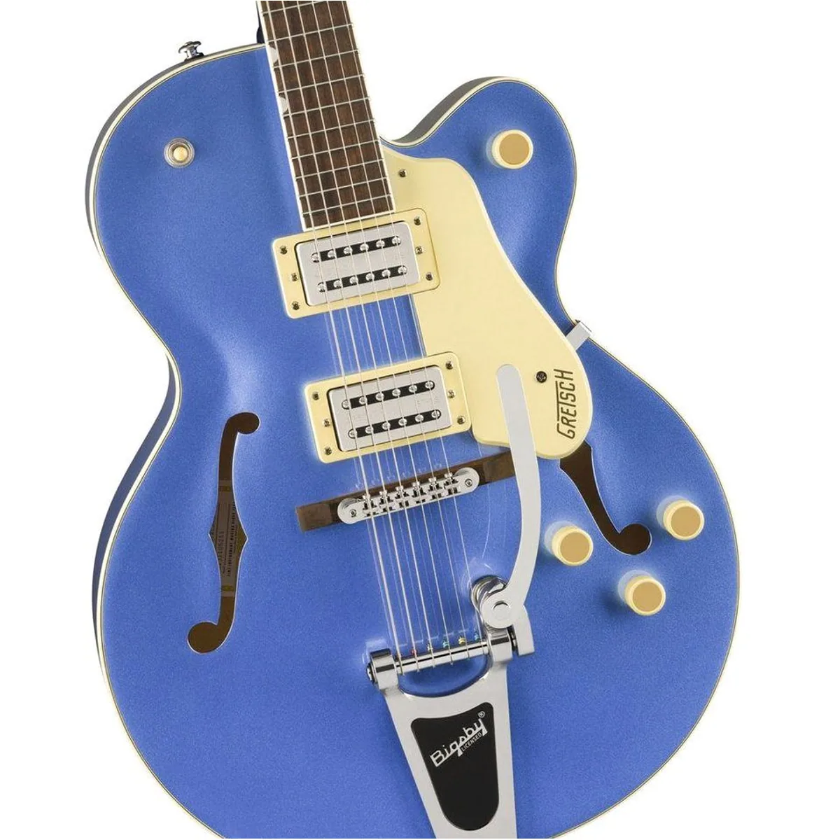 Gretsch G2420T Streamliner Hollow Body, Bigsby, Ahorn-Laminat, Fairlane Blue 3