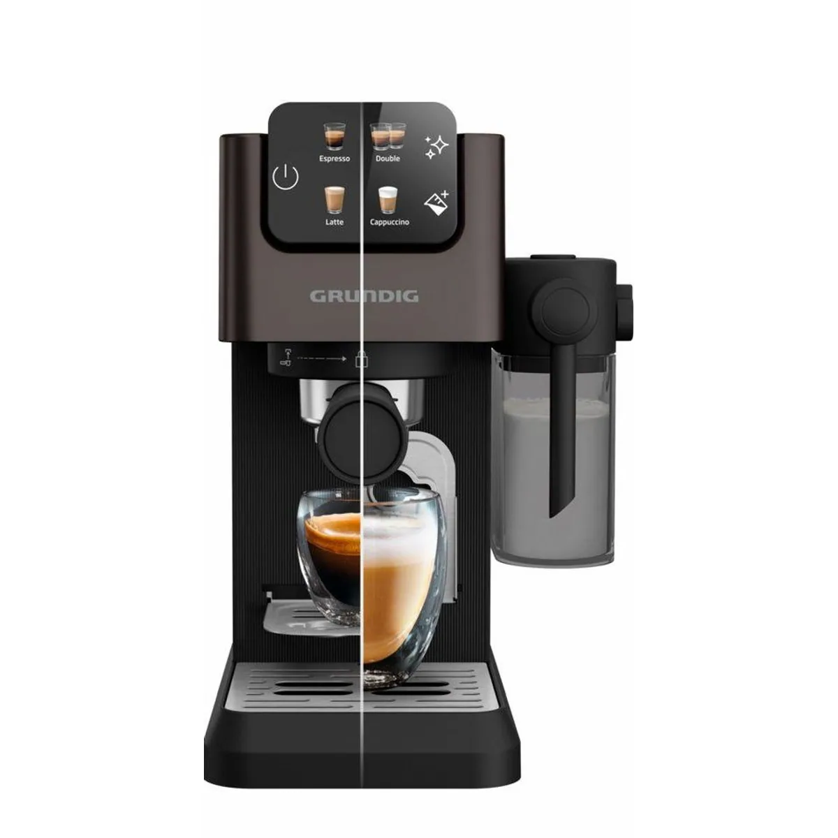 Grundig KSM 5330 Espressomaschine, 15 Bar Druck, Touch-Display 4