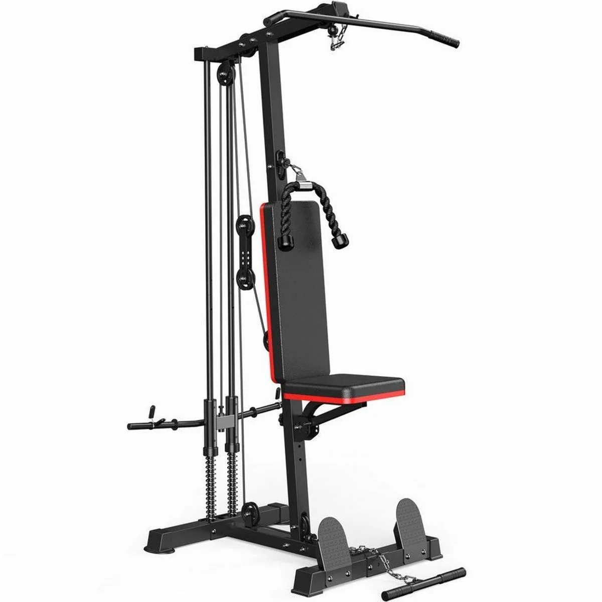 Gywowken Kraftstation 6-in-1, 50 kg Gewichte, kompakt & vielseitig