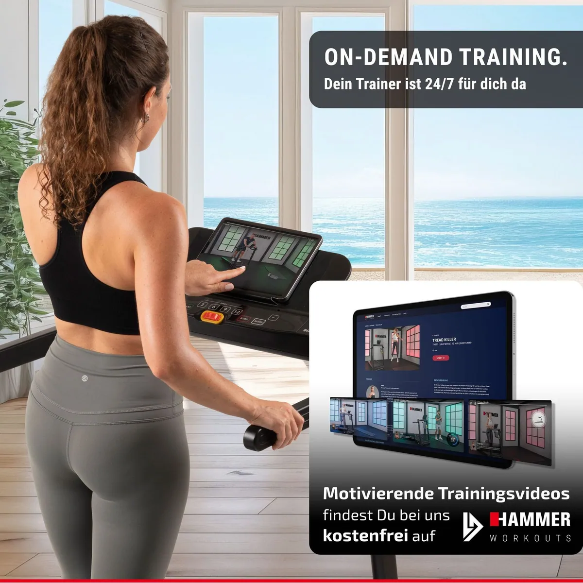 Hammer Laufband Flyrun 2.0, 26 Programme, 4,5 PS, 20 km/h 2